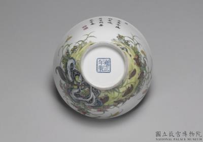 图片[3]-Bowl with birds and flowers in falangcai painted enamels, Qing dynasty, Yongzheng reign (1723-1735)-China Archive